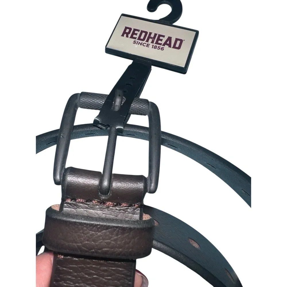 Redhead Brown Genuine Leather Belt Size‎ 38/40 Large